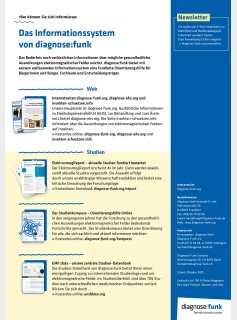 diagnose:funk Informationssystem, Flyer