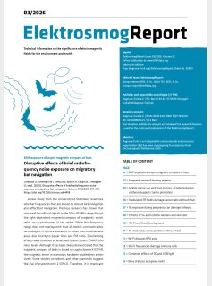 ElektrosmogReport 03/2026 Englisch<Sonderdruck>