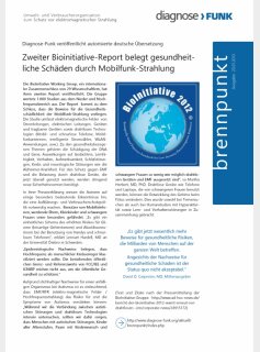 Dokumentation: Bioinitiative Report 2012, Übersetzung der Zusammenfassung <Sonderdruck>