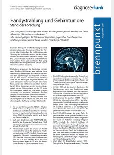 Brennpunkt: Handystrahlung und Gehirntumore, Review Carlberg/Hardell (24S. A4)